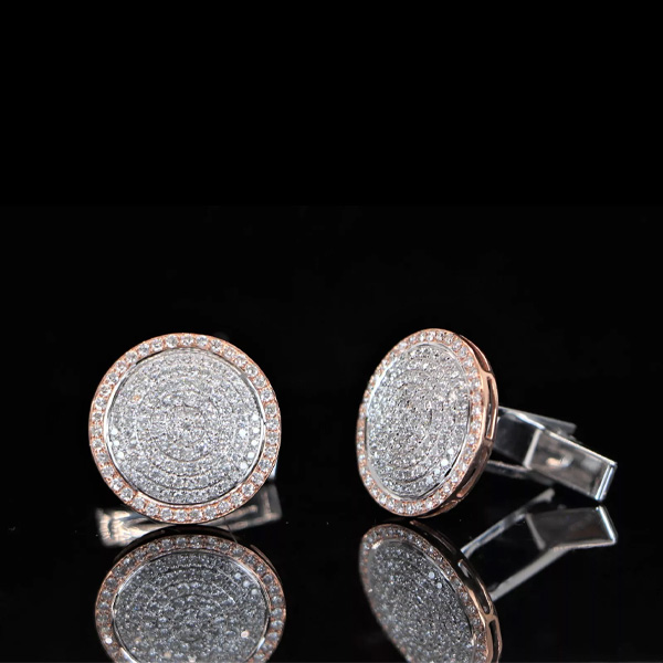 Singapore Gold Cufflinks